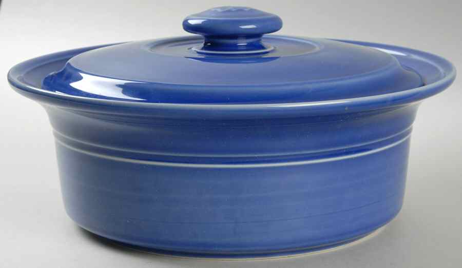 Craftmark Denim (Blue) 2.5 Qt Round Covered Casserole by Dansk-1