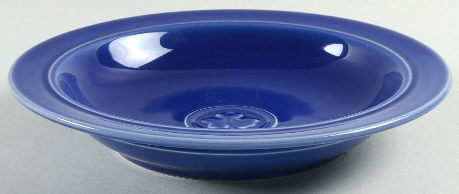 Craftmark Denim (Blue) Large Rim Soup Bowl by Dansk-1