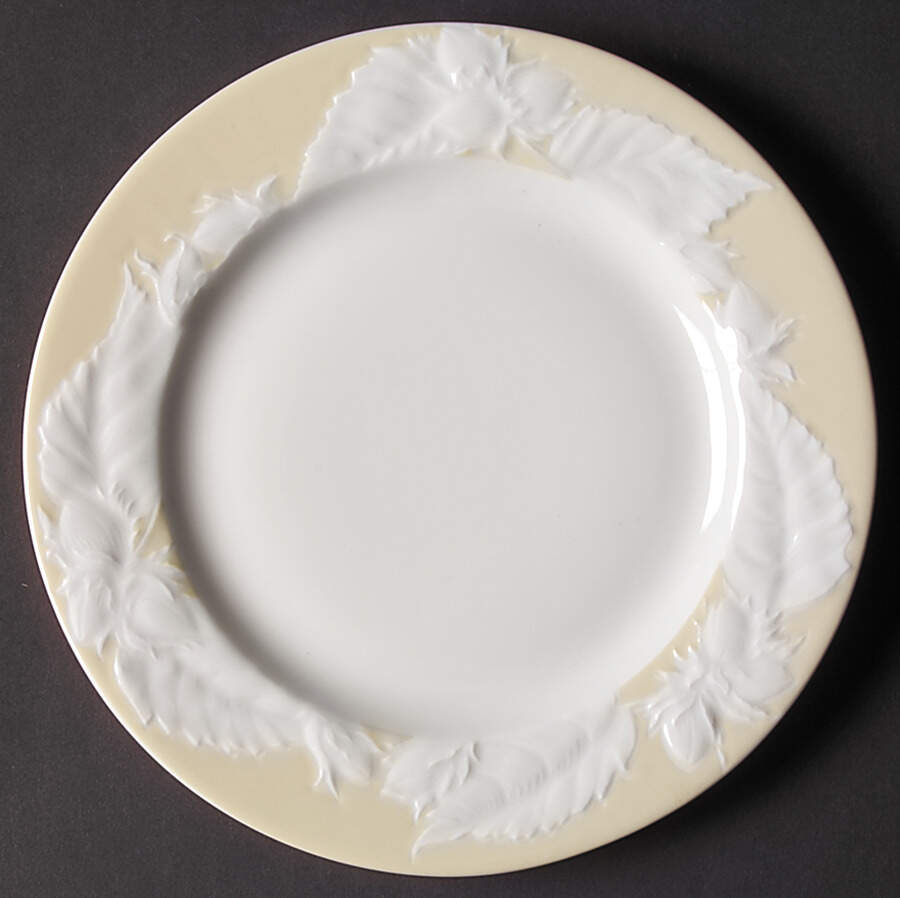 Promenade Tan (Ivoire) Salad Plate by Philippe Deshoulieres-1