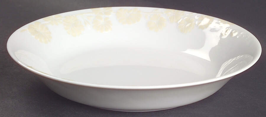 Promenade Tan (Ivoire) Soup/Cereal Bowl by Philippe Deshoulieres-1