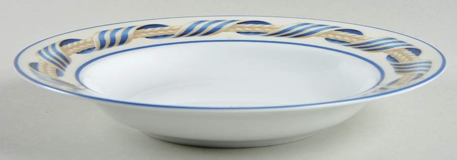 Outremer Large Rim Soup Bowl by Yves Deshoulieres-1