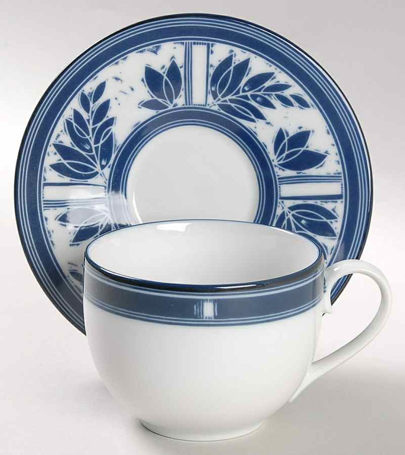 Ceylon (Japan) Flat Cup & Saucer Set by Dansk-1