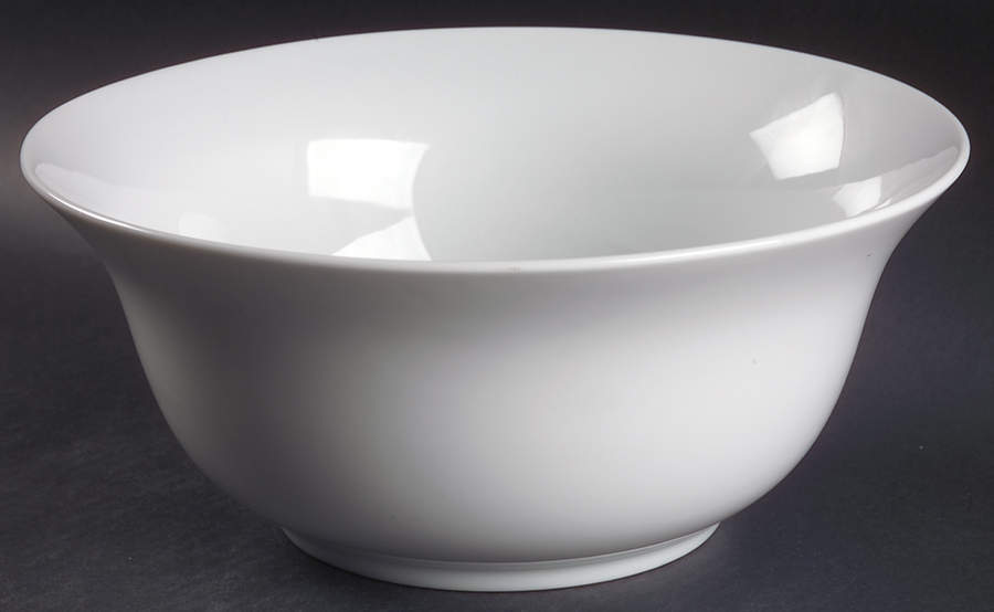 Tjorn White 10" Round Vegetable Bowl by Dansk-1