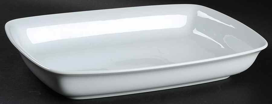 Tjorn White 13"  Rectangular Baker by Dansk-1
