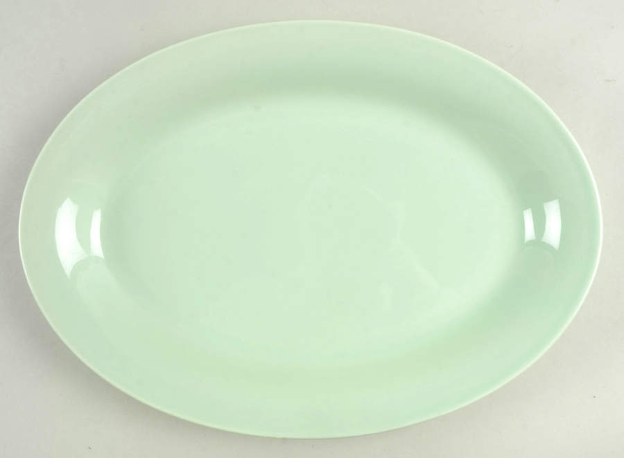 Tjorn Celadon 14" Oval Serving Platter by Dansk-1