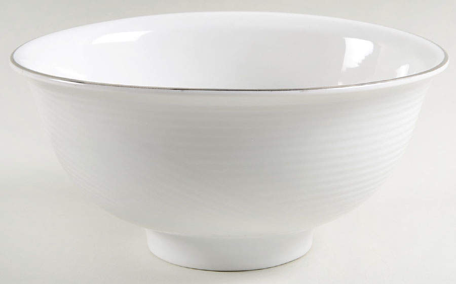 Platinum 8" Round Vegetable Bowl by Dansk-1