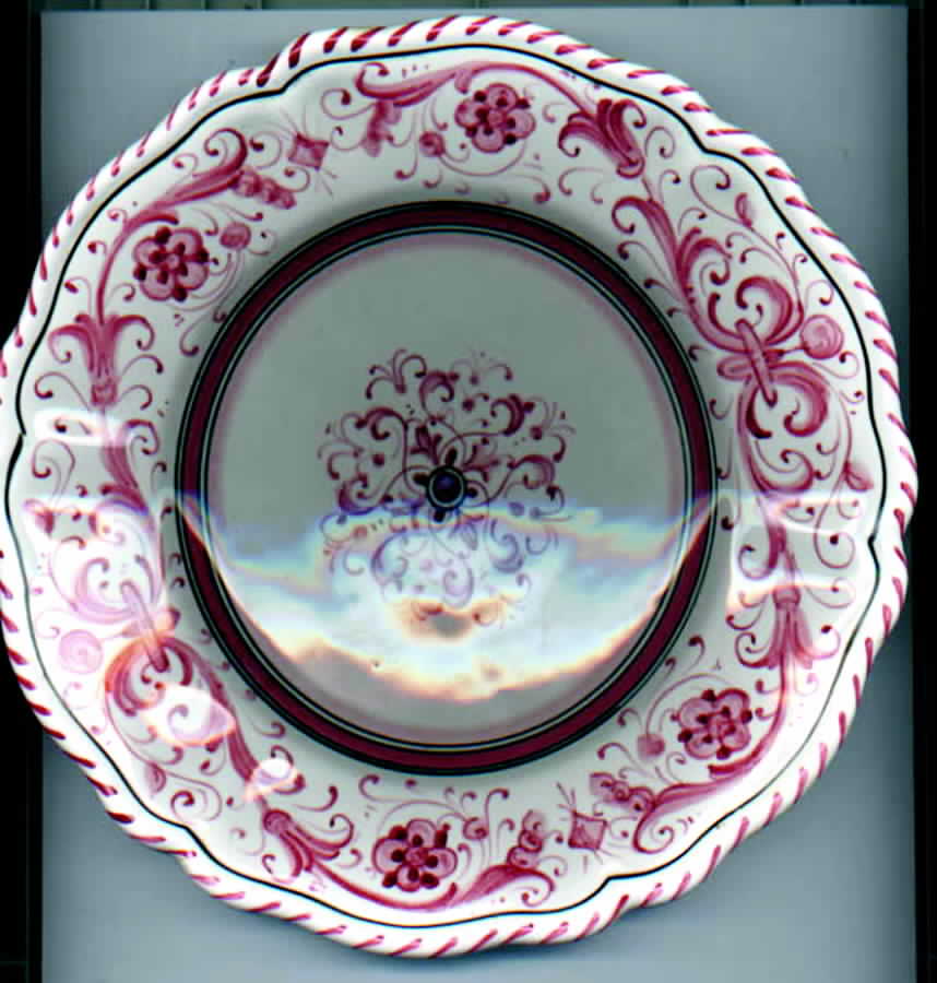 Maioliche Salad Plate by Deruta (Italy)-1