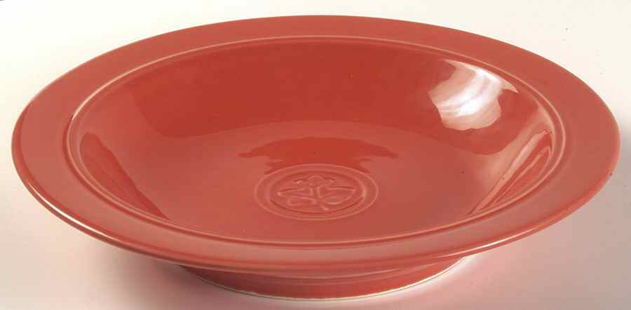 Craftmark Poppy (Red) Large Rim Soup Bowl by Dansk-1