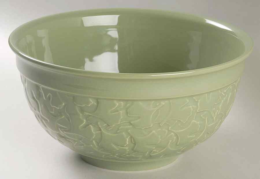 Craftmark Grass (Green) 9" Round Vegetable Bowl by Dansk-1