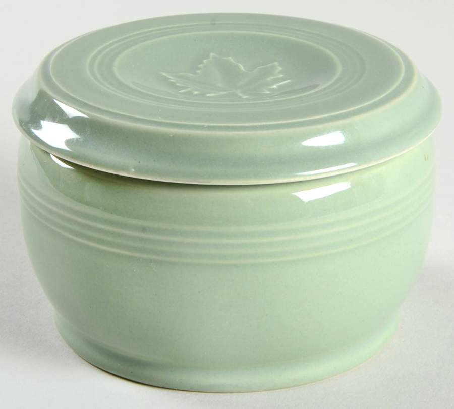 Craftmark Grass (Green) Sugar Bowl & Lid by Dansk-1