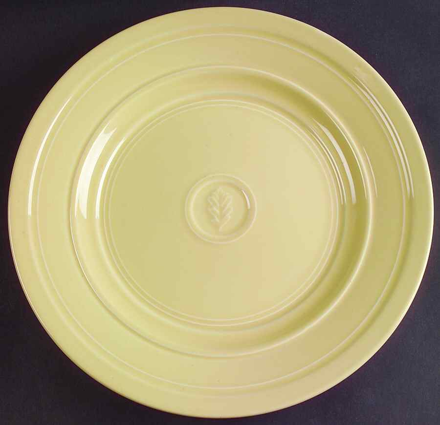 Craftmark Raffia (Tan) 12" Chop Plate (Round Platter) by Dansk-1
