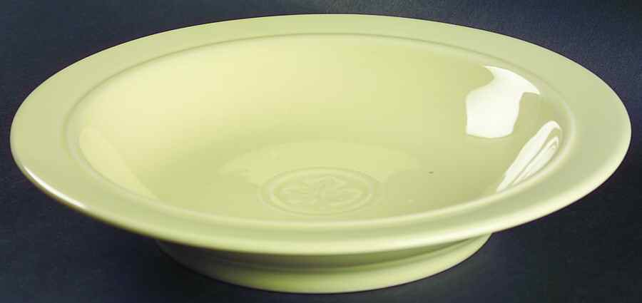 Craftmark Raffia (Tan) Large Rim Soup Bowl by Dansk-1