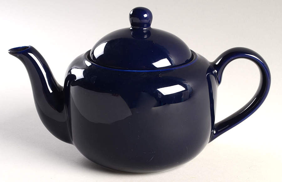 Bisserup Blue (Made In Portugal) Teapot & Lid by Dansk-1