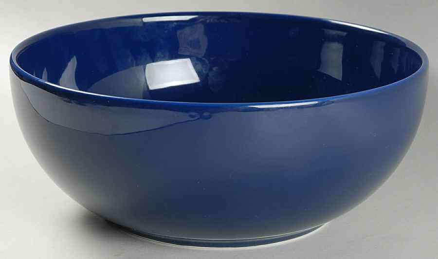 Bisserup Blue (Made In Portugal) 10" Large Salad Serving Bowl by Dansk-1