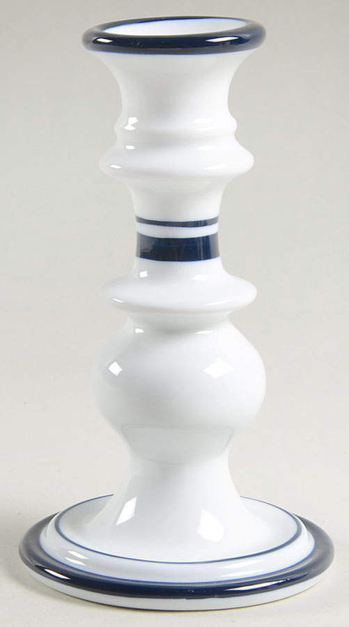 Christianshavn Blue 6" Candlestick by Dansk-1