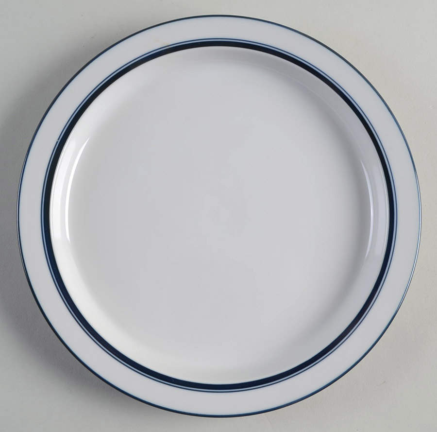 Christianshavn Blue Salad Plate by Dansk-1