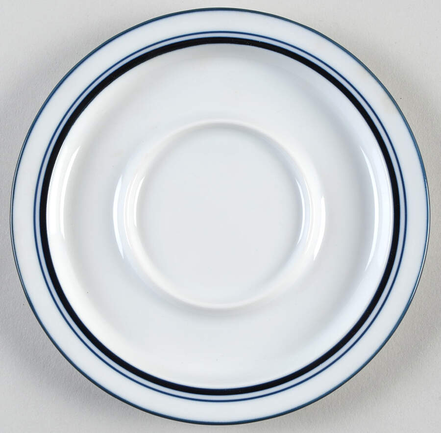Christianshavn Blue Saucer for Footed Cup by Dansk-1