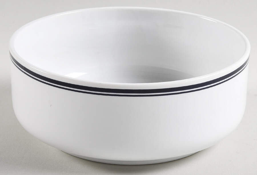 Christianshavn Blue 6" Storage Ceramic Bowl by Dansk-1