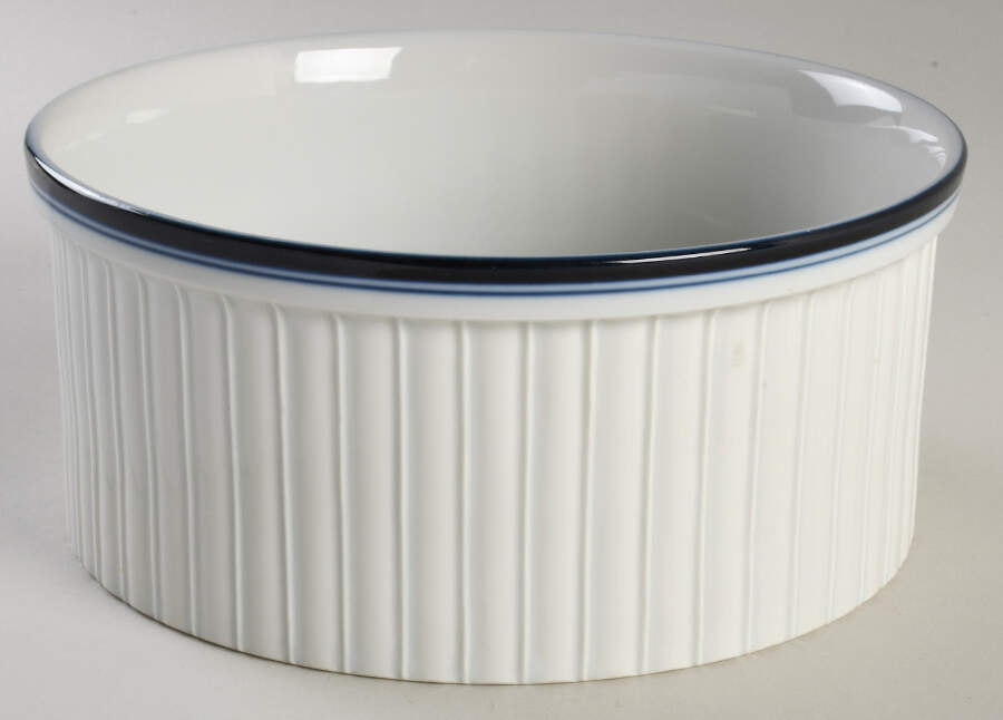 Christianshavn Blue 8" Souffle by Dansk-1