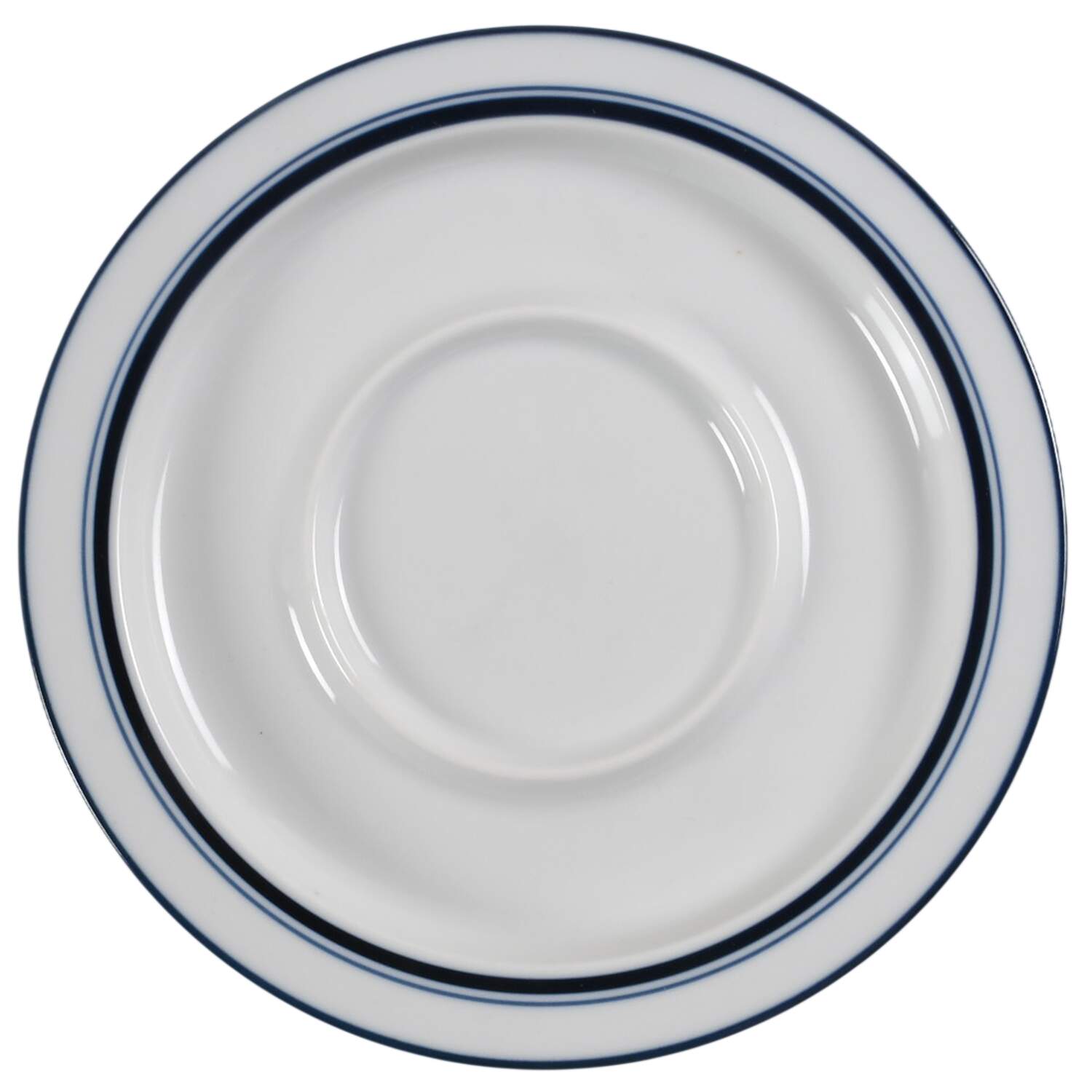 Christianshavn Blue Saucer for Flat Cup by Dansk-1