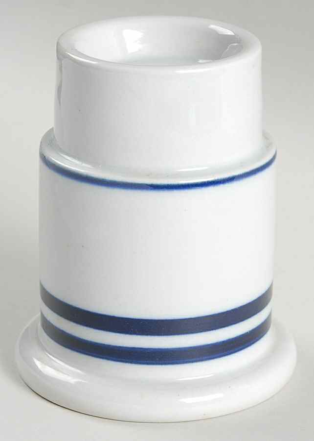 Christianshavn Blue Hurricane Lamp No Globe by Dansk-1
