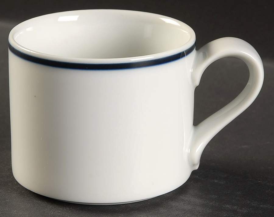 Christianshavn Blue Flat Demitasse Cup by Dansk-1