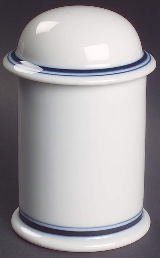 Christianshavn Blue 3" Storage Jar & Lid by Dansk-1