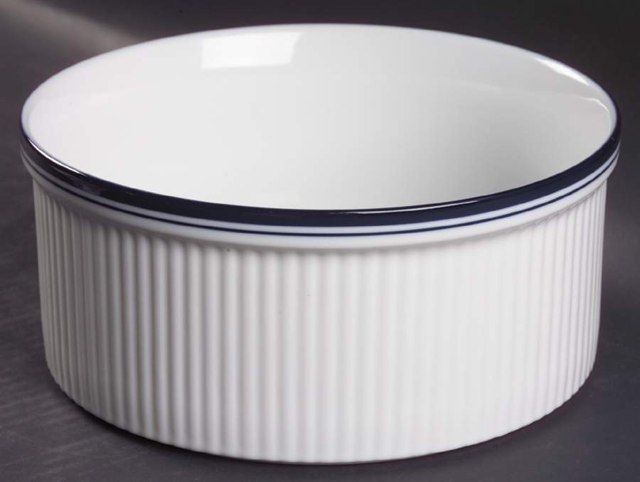 Christianshavn Blue 8" Souffle by Dansk-1