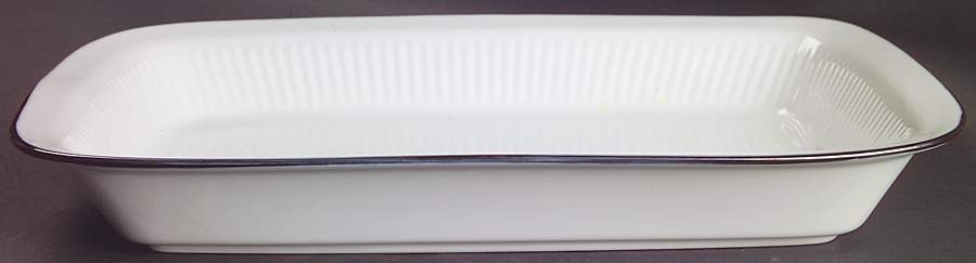 Christianshavn Blue 15" Rectangular Baker by Dansk-1