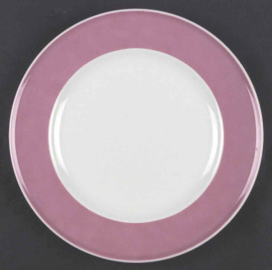 Solid Color Pink Dinner Plate by B T Dibbern-1