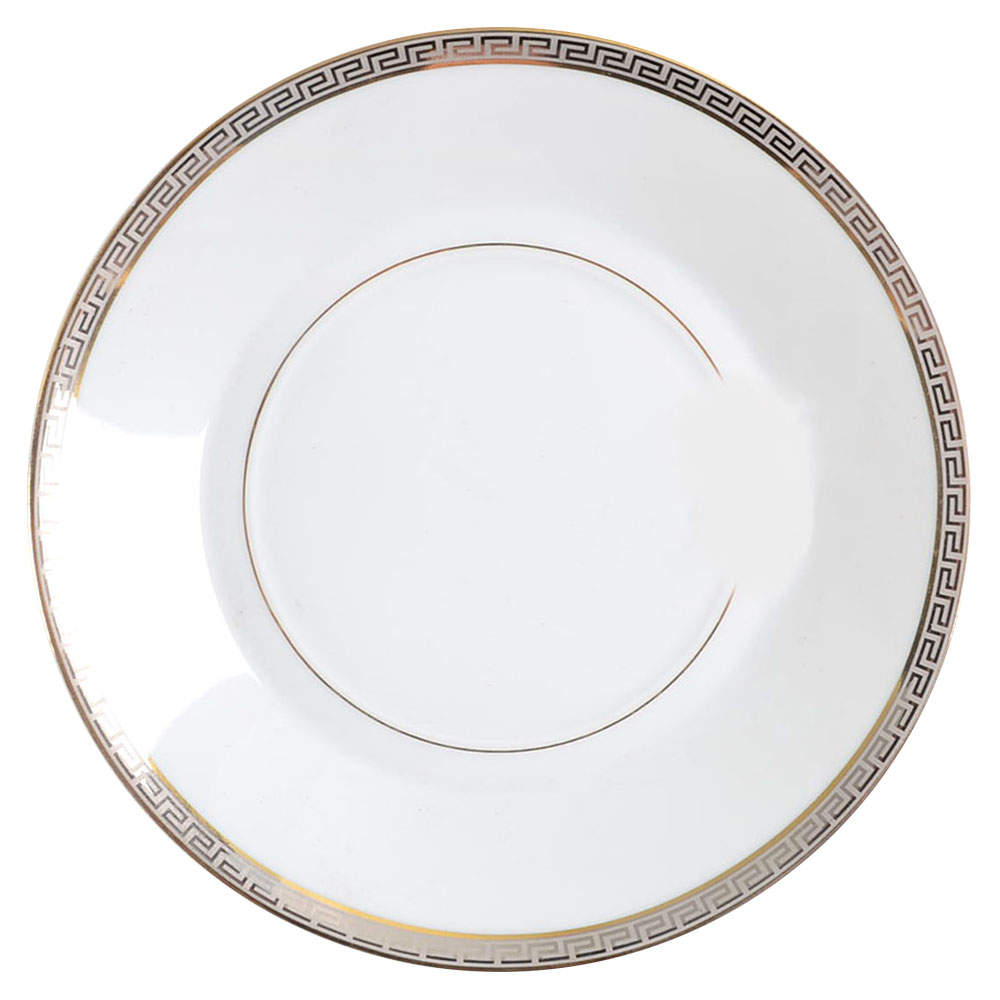 Athos Gold and Platinum Saucer for Breakfast Cup by Philippe Deshoulieres-1