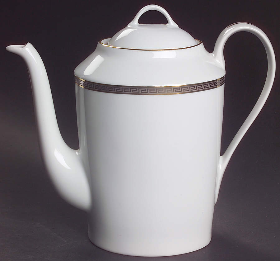 Athos Gold and Platinum Coffee Pot & Lid by Philippe Deshoulieres-1