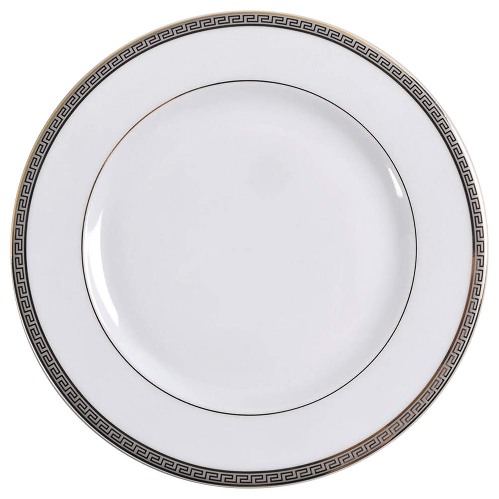 Athos Gold and Platinum Salad Plate by Philippe Deshoulieres-1