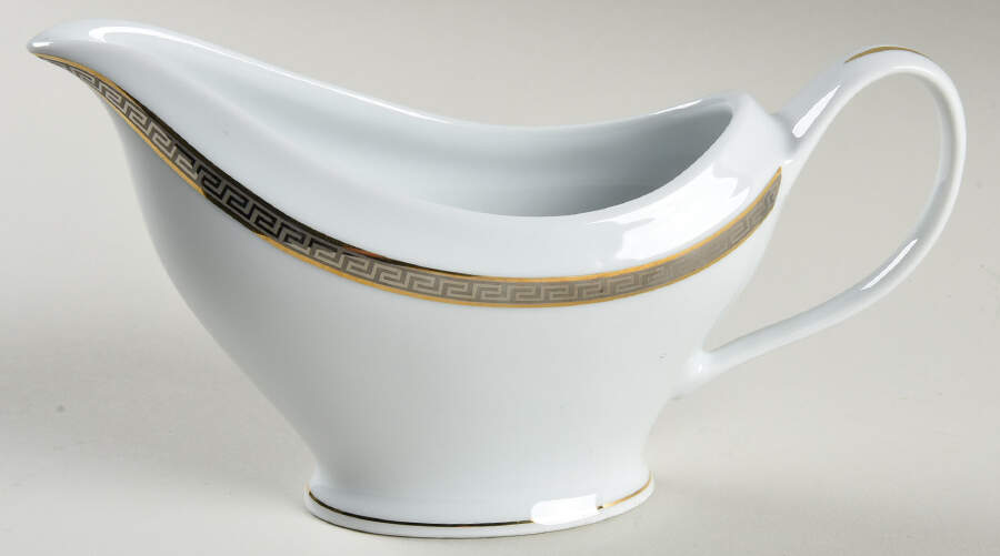 Athos Gold and Platinum Gravy Boat by Philippe Deshoulieres-1