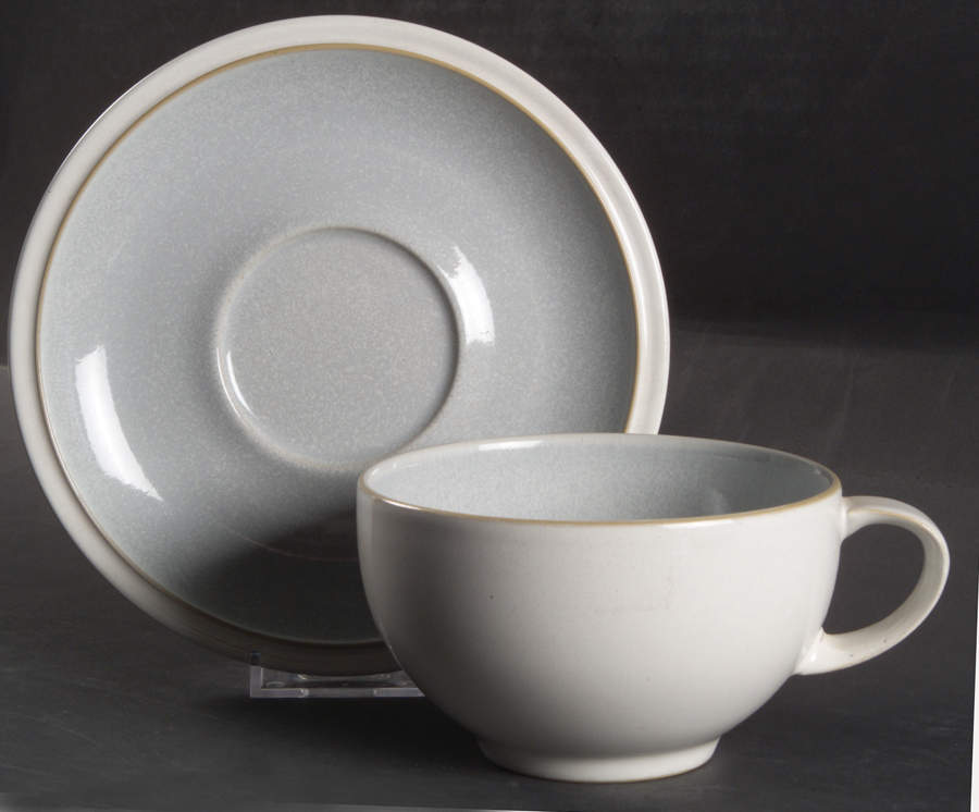 Spirit Breakfast Cup & Saucer Set by Denby-Langley-1