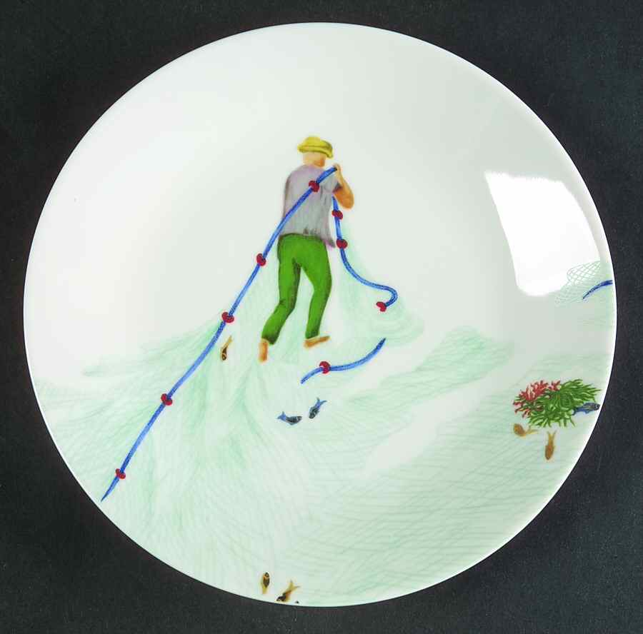 Mer Des Caraibes Canape Plate by Philippe Deshoulieres-1