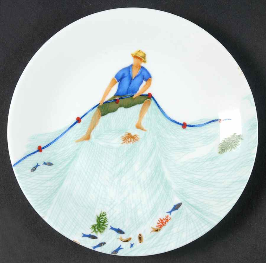 Mer Des Caraibes Canape Plate by Philippe Deshoulieres-1