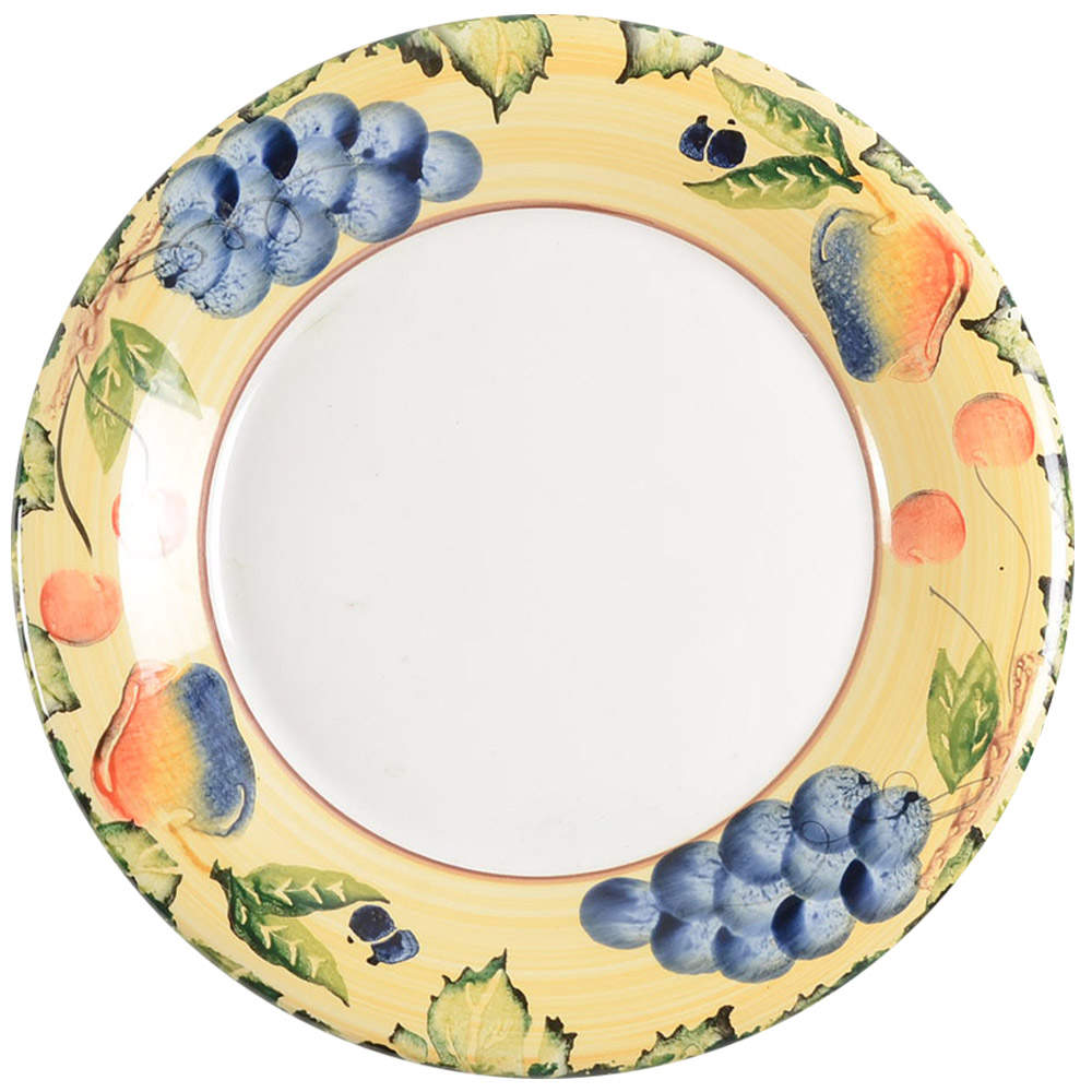 Fall Harvest Large Dinner Plate by Dansk-1