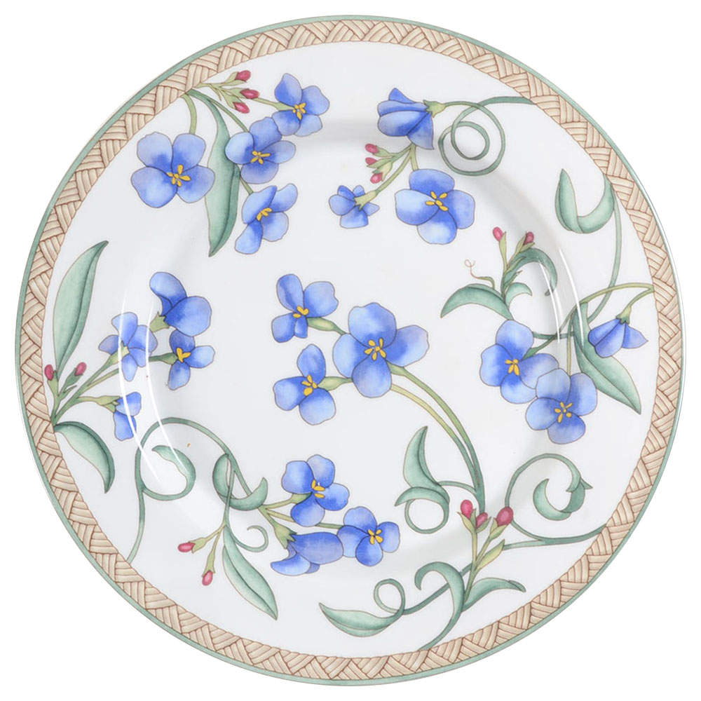 Umbrian Flowers Salad Plate by Dansk-1