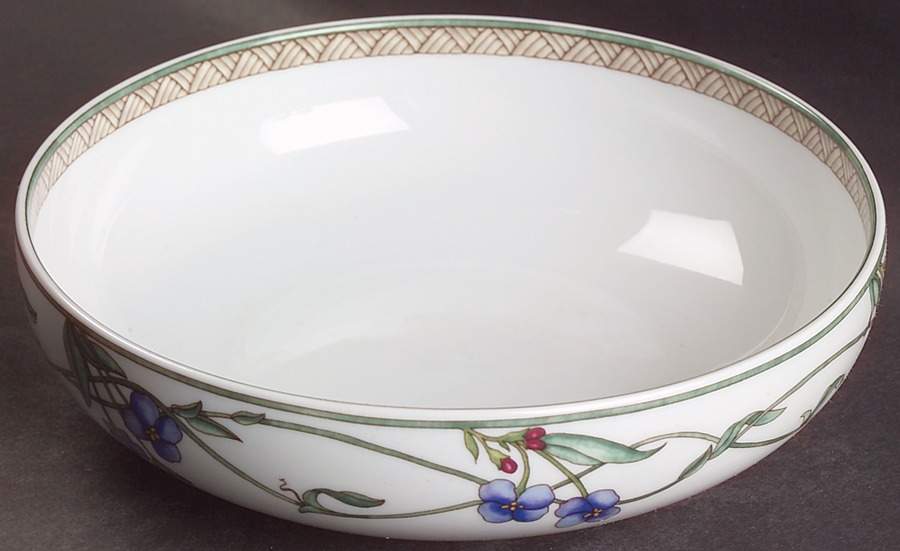 Umbrian Flowers 7" Individual Pasta Bowl by Dansk-1