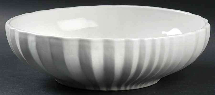 Vesi Pearl White 10" Pasta Serving Bowl by Dansk-1