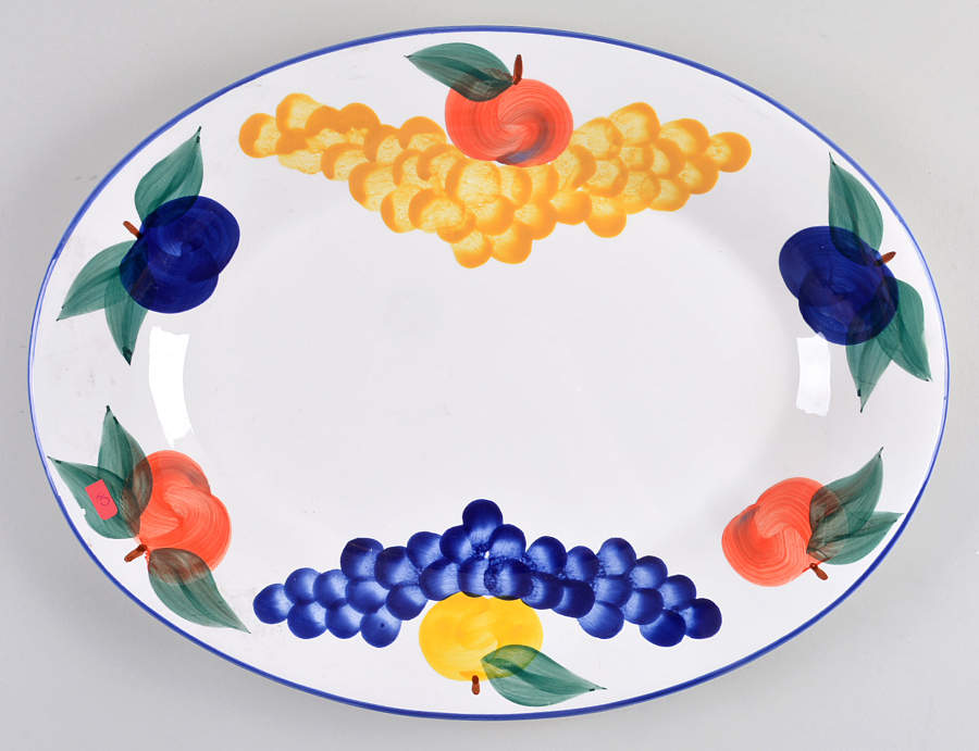 Tuscany Collection 18" Oval Serving Platter by Dansk-1