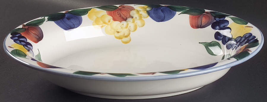 Tuscany Collection 17" Oval Vegetable Bowl by Dansk-1