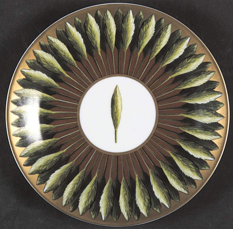 Toscane Et Jardins de Florence Bread & Butter Plate by Philippe Deshoulieres-1