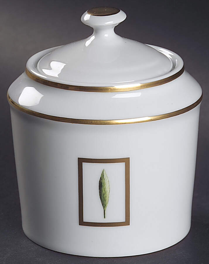 Toscane Et Jardins de Florence Sugar Bowl & Lid by Philippe Deshoulieres-1