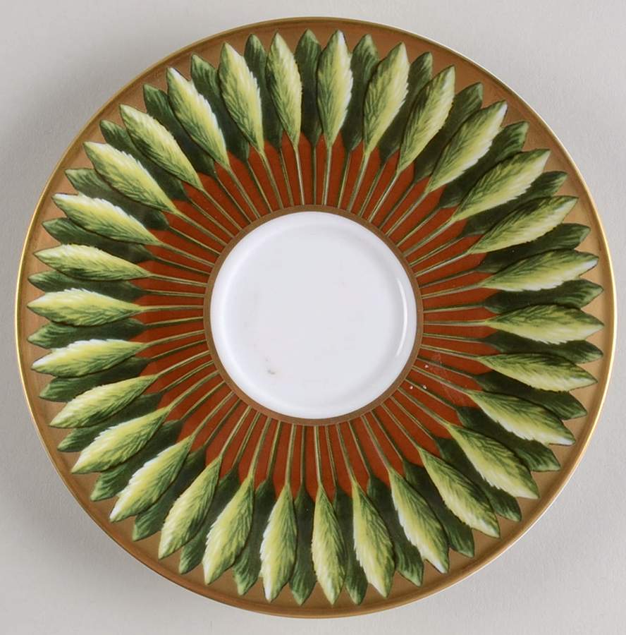 Toscane Et Jardins de Florence Saucer for Footed Cup by Philippe Deshoulieres-1