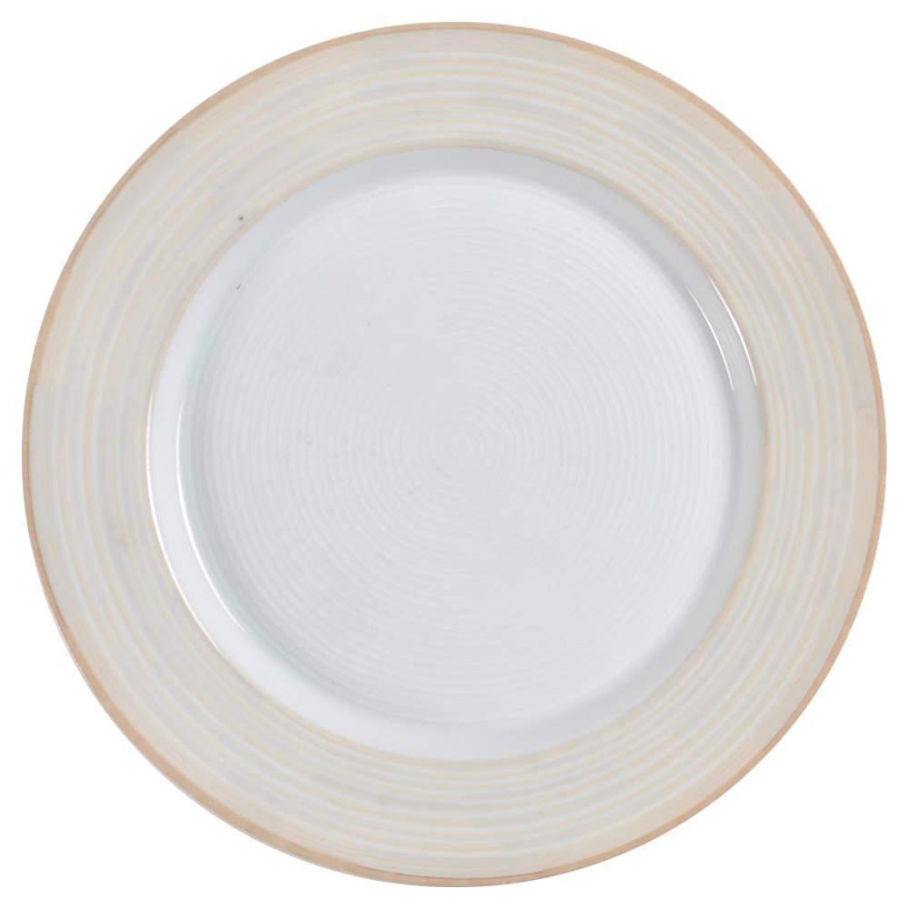Centra Taupe Dinner Plate by Dansk-1