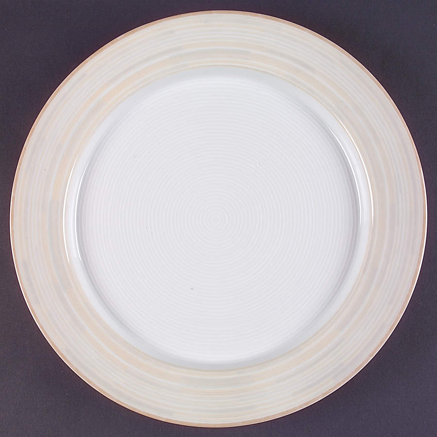 Centra Taupe 13" Chop Plate (Round Platter) by Dansk-1