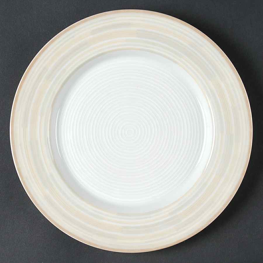 Centra Taupe Salad Plate by Dansk-1