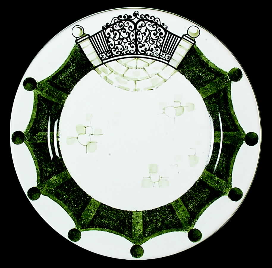 Cancello Dinner Plate by Deruta (Italy)-1